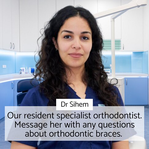 Adult Braces - Dr Sihem - resident orthodontist in London