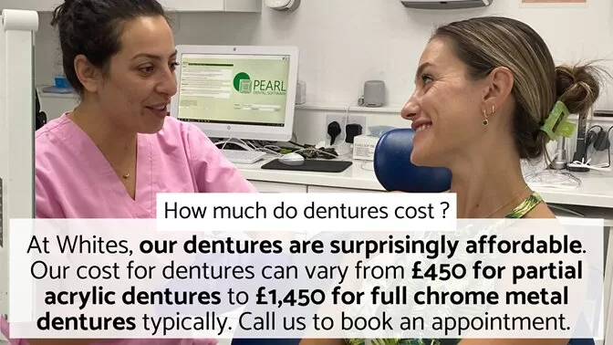 How much do dentures cost in London UK