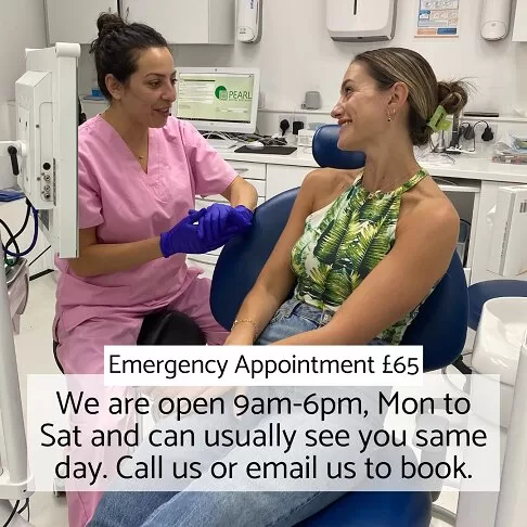 Patient consultation with Emergency Dentist in Paddington during regular clinic hours for quick appointment scheduling